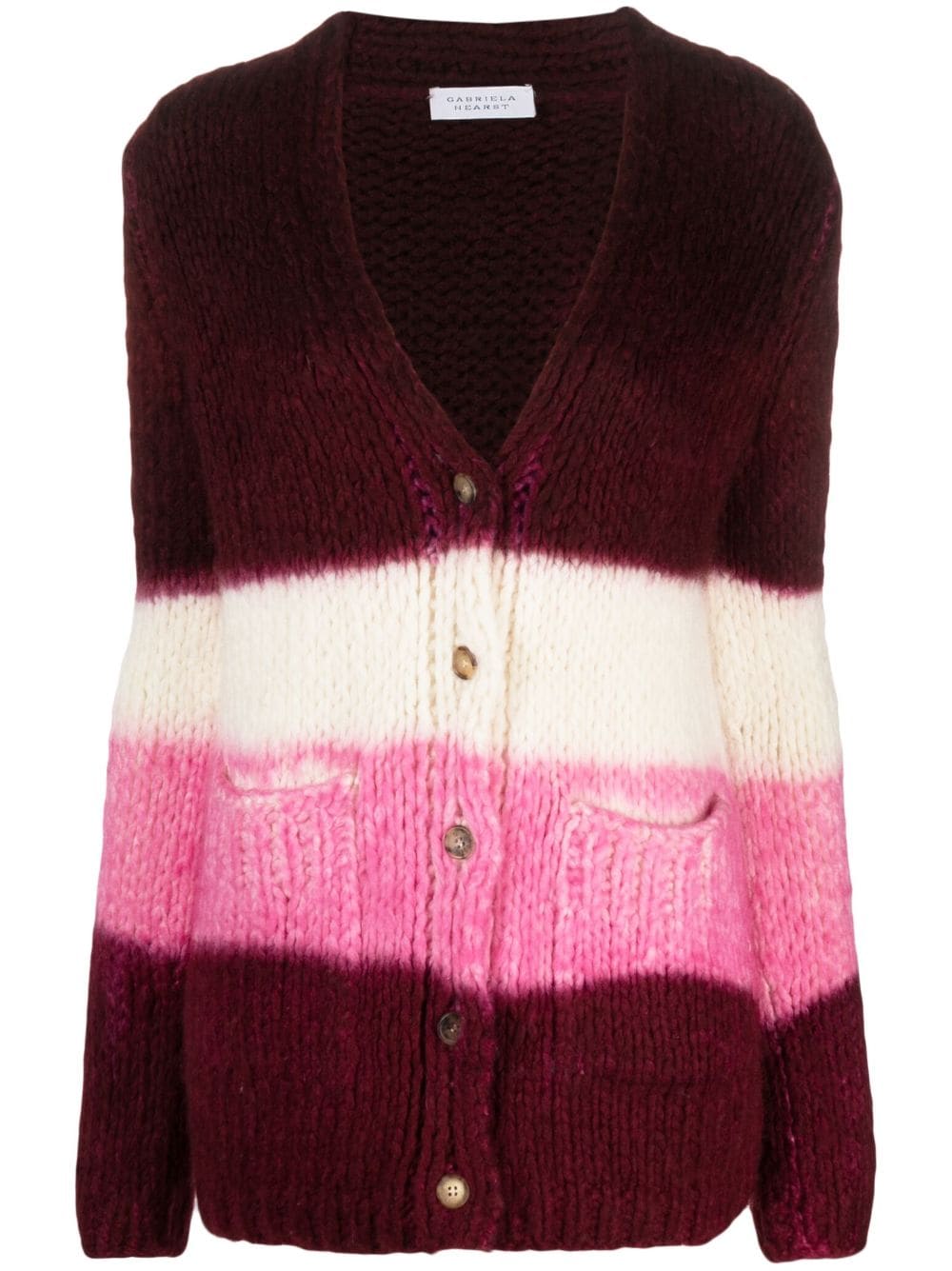 Gabriela Hearst Amelia cashmere cardigan - Red von Gabriela Hearst