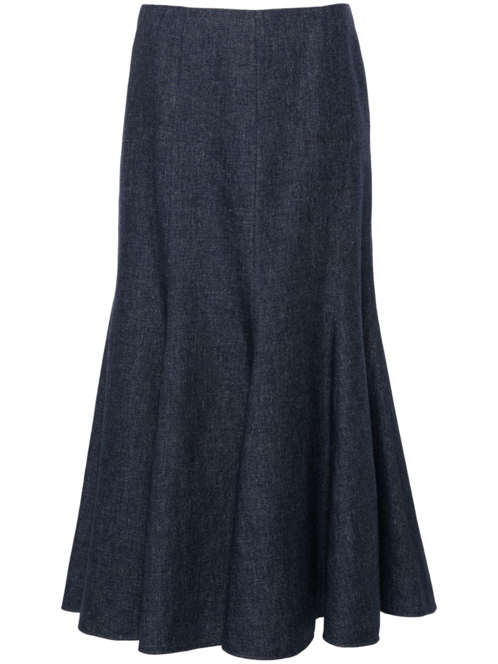 Gabriela Hearst Amy midi skirt - Blue von Gabriela Hearst