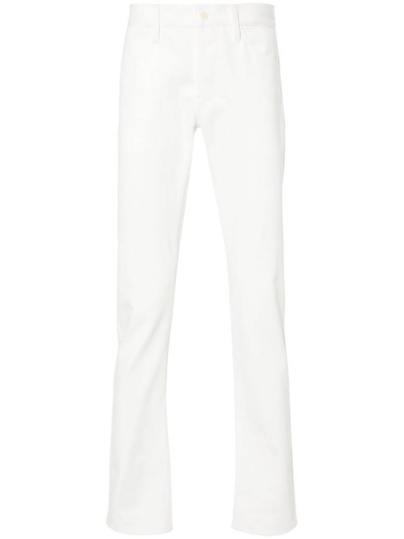 Gabriela Hearst Anthony mid-rise tapered jeans - White von Gabriela Hearst