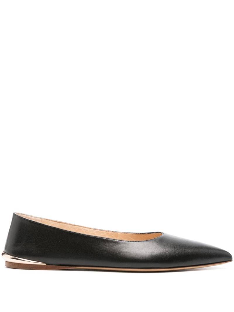 Gabriela Hearst Fleur ballerina shoes - Black von Gabriela Hearst