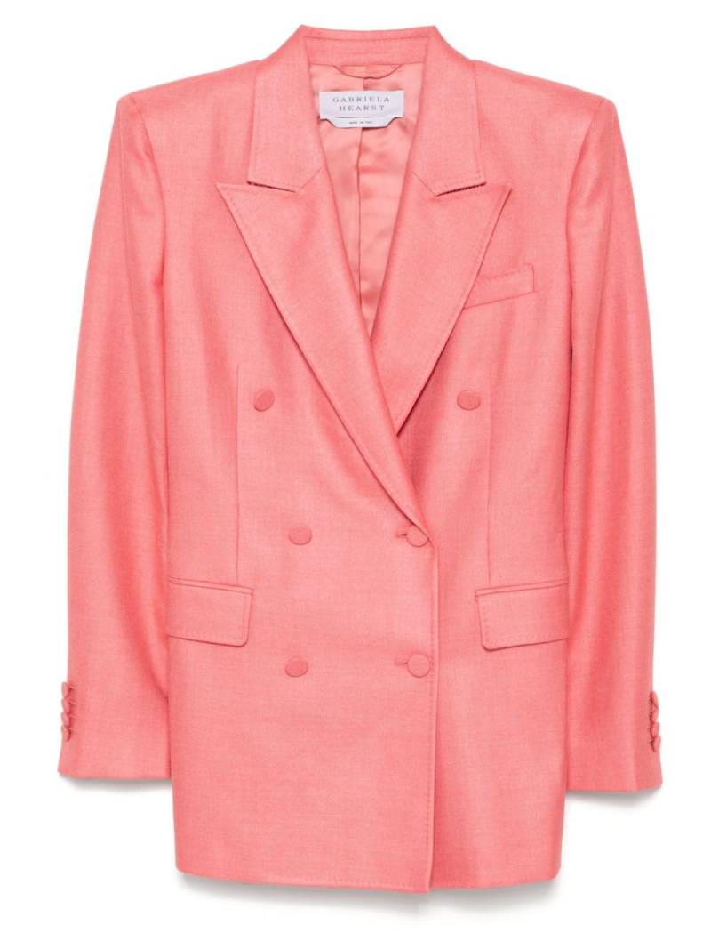 Gabriela Hearst Gavin blazer - Pink von Gabriela Hearst