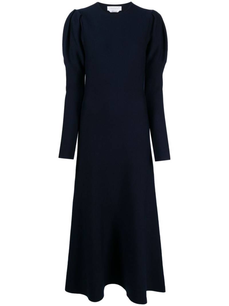 Gabriela Hearst Hannah virgin wool maxi dress - Blue von Gabriela Hearst