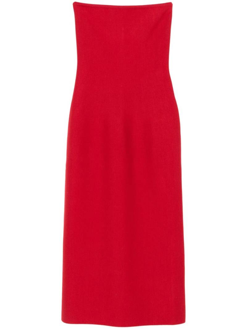 Gabriela Hearst Immanuel midi dress - Red von Gabriela Hearst