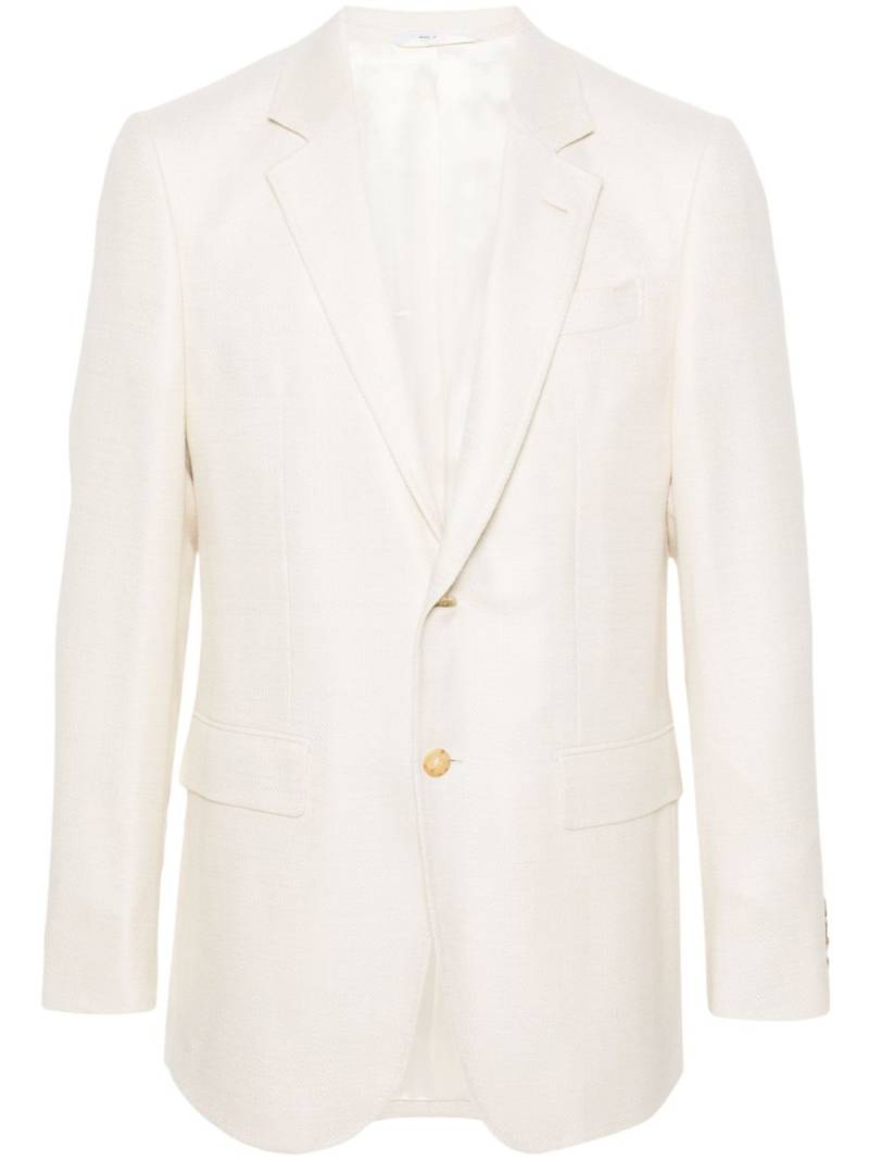 Gabriela Hearst Irving single-breasted blazer - White von Gabriela Hearst