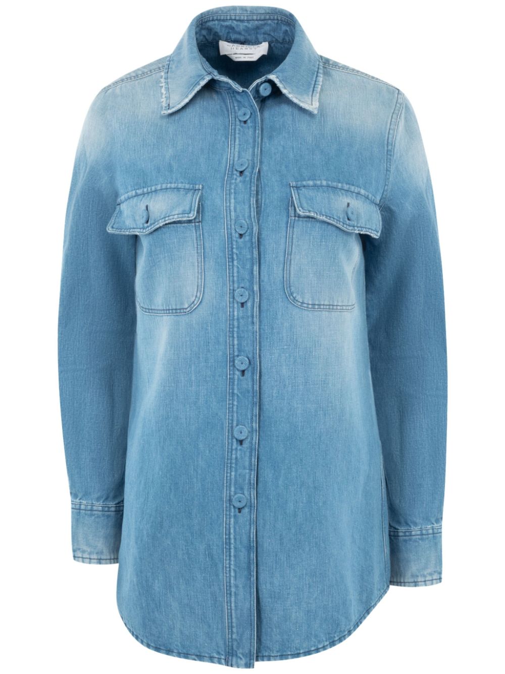 Gabriela Hearst John Austin shirt - Blue von Gabriela Hearst