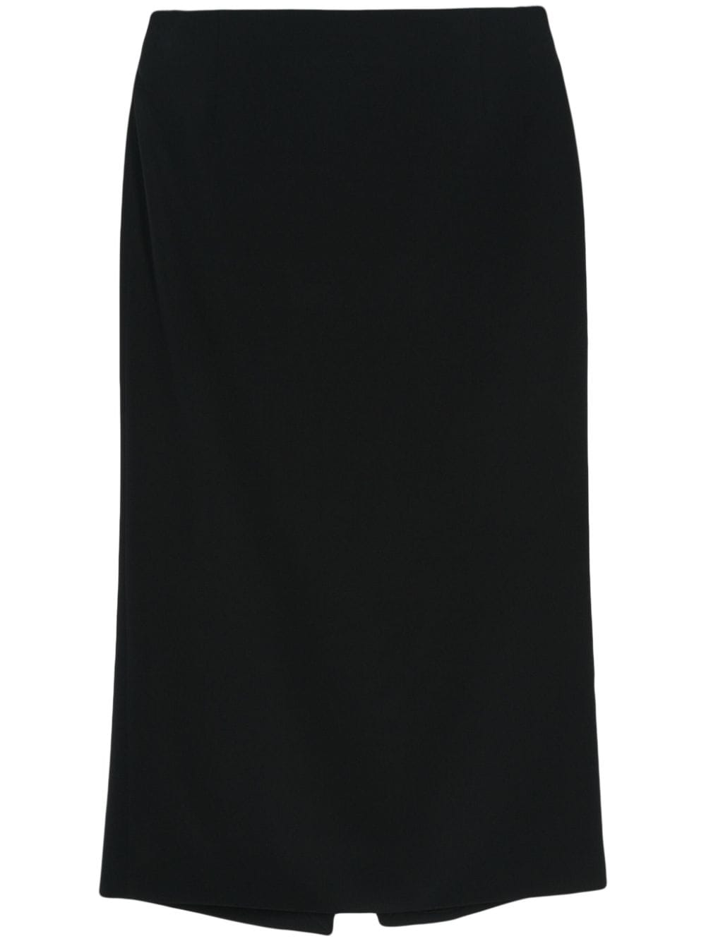 Gabriela Hearst Manuela crepe midi skirt - Black von Gabriela Hearst