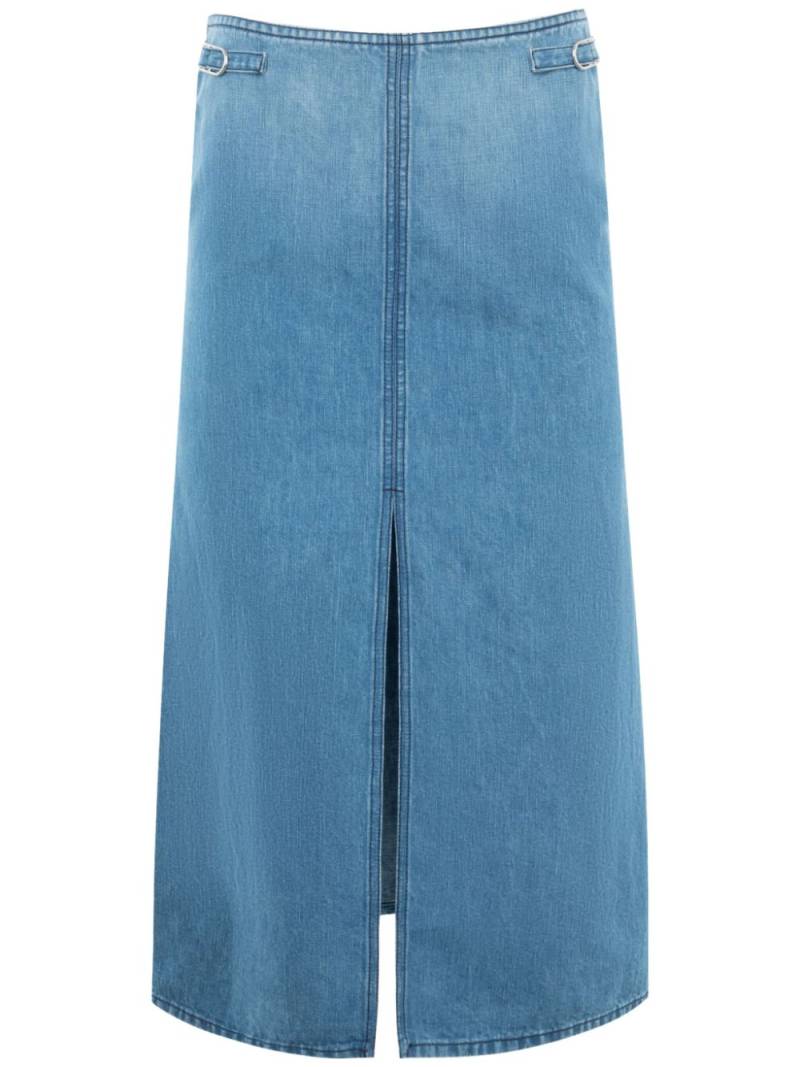 Gabriela Hearst Morelos skirt - Blue von Gabriela Hearst