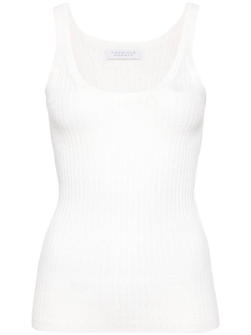 Gabriela Hearst Nevin tank top - Neutrals von Gabriela Hearst