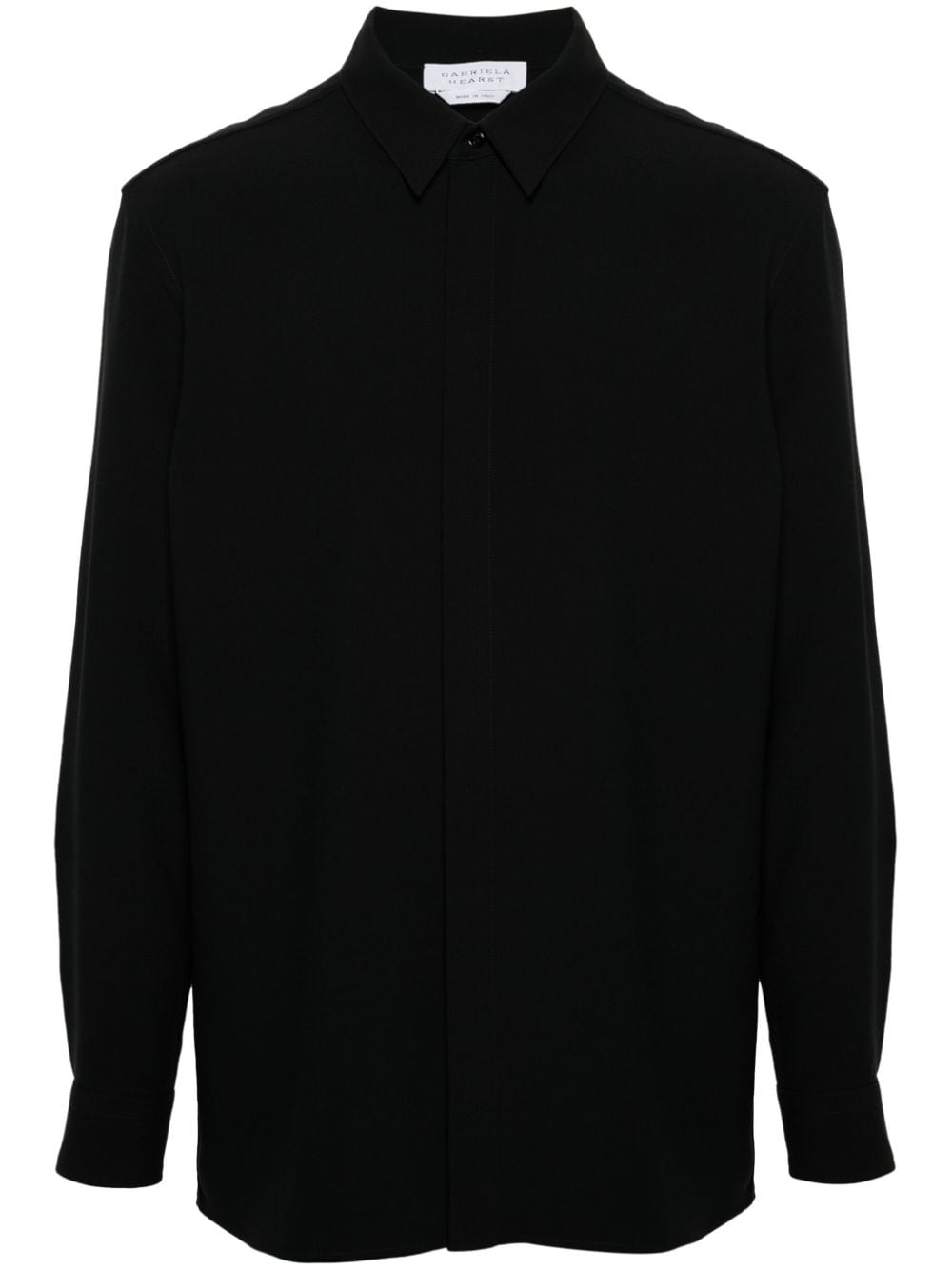 Gabriela Hearst Nicolas cady shirt - Black von Gabriela Hearst