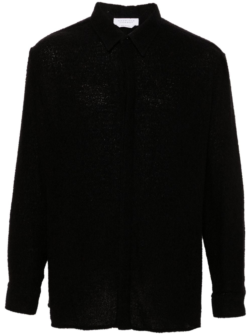 Gabriela Hearst Nicolas wool shirt - Black von Gabriela Hearst