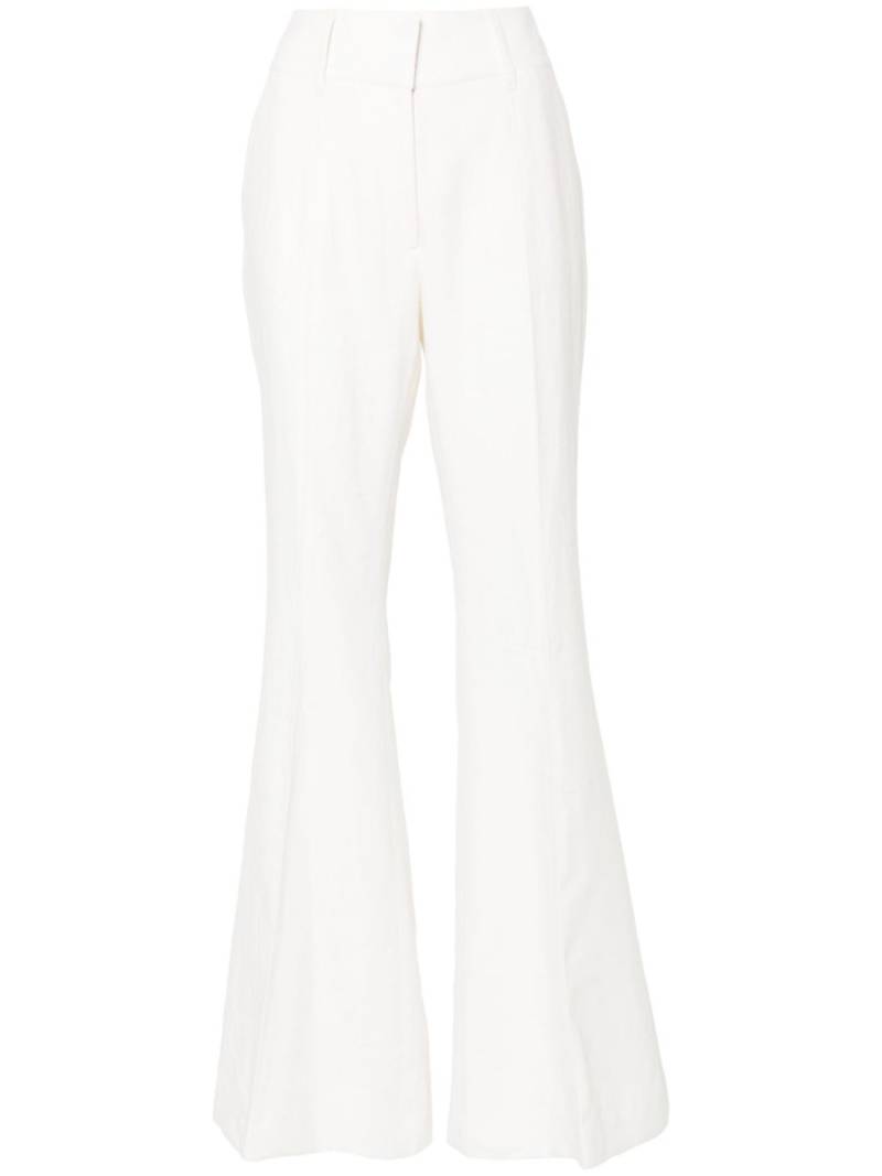 Gabriela Hearst Rhein flared trousers - Neutrals von Gabriela Hearst