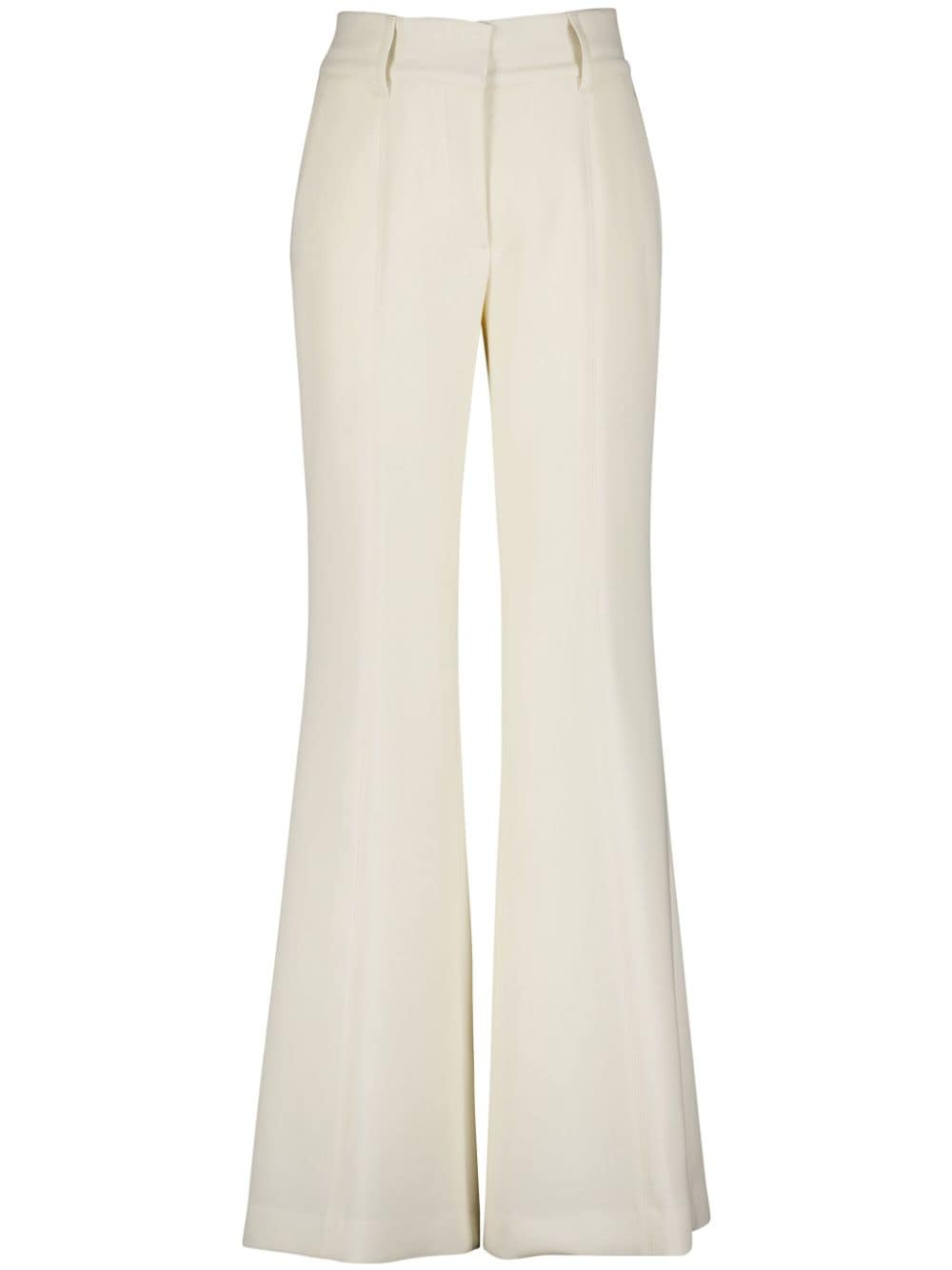 Gabriela Hearst Rhein pressed-crease trousers - White von Gabriela Hearst