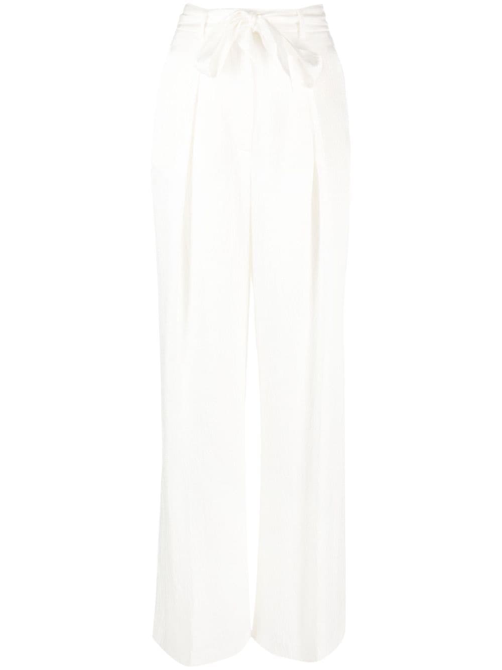 Gabriela Hearst Thomazia wide-leg silk trousers - Neutrals von Gabriela Hearst