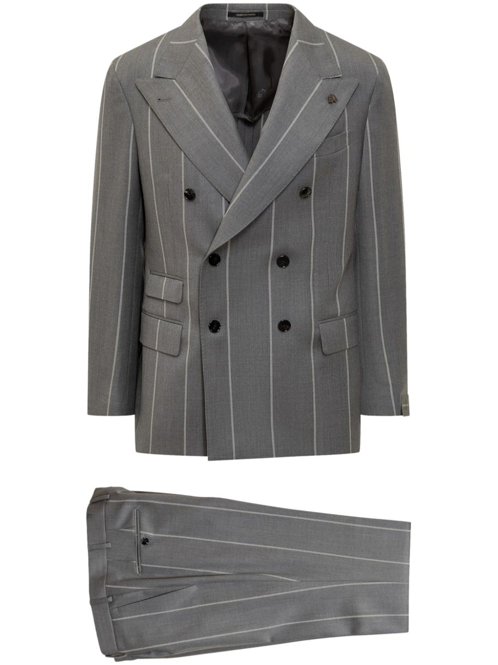 Gabriele Pasini pinstriped suit - Grey von Gabriele Pasini