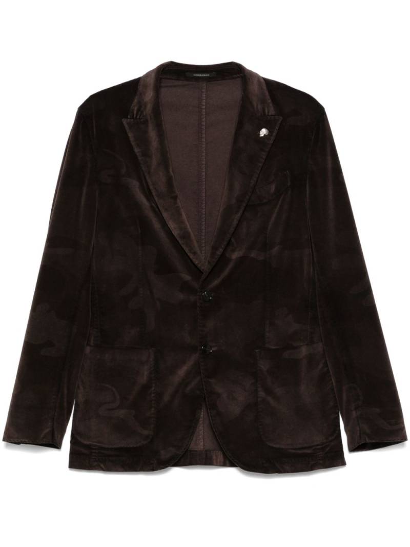 Gabriele Pasini single-breasted blazer - Brown von Gabriele Pasini