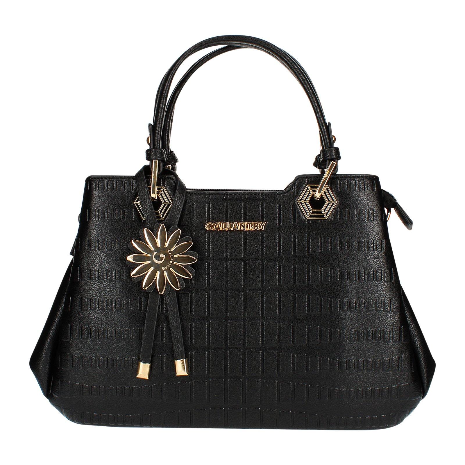 Geometrische Handtasche Damen Schwarz ONE SIZE von Gallantry