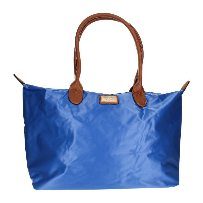 Polyester Tote Bag Damen Blau ONE SIZE von Gallantry