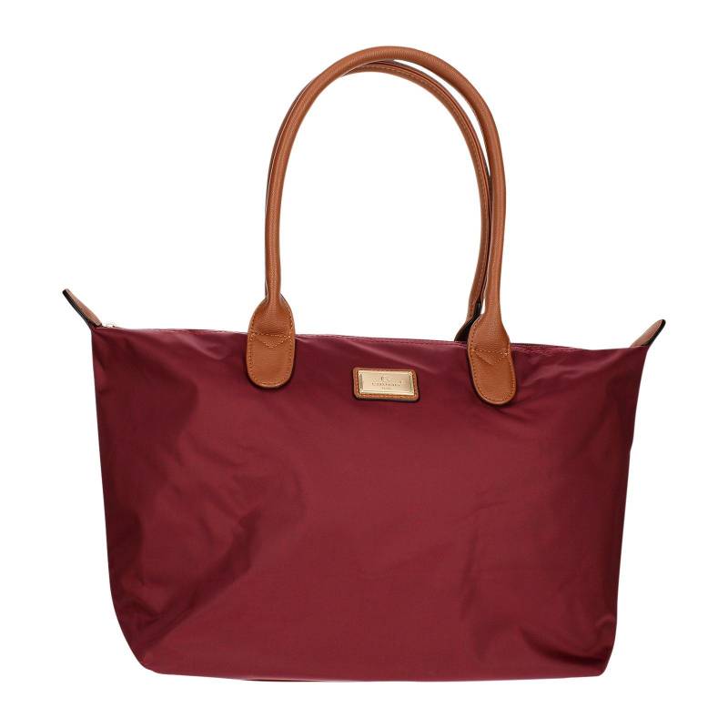 Polyester Tote Bag Damen Bordeaux ONE SIZE von Gallantry