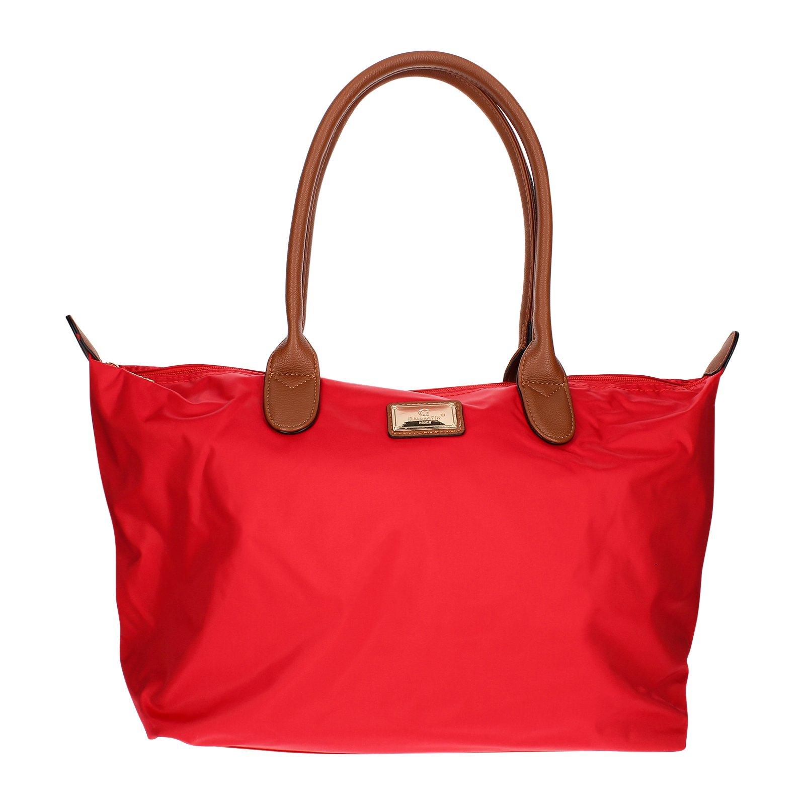 Polyester Tote Bag Damen Rot ONE SIZE von Gallantry