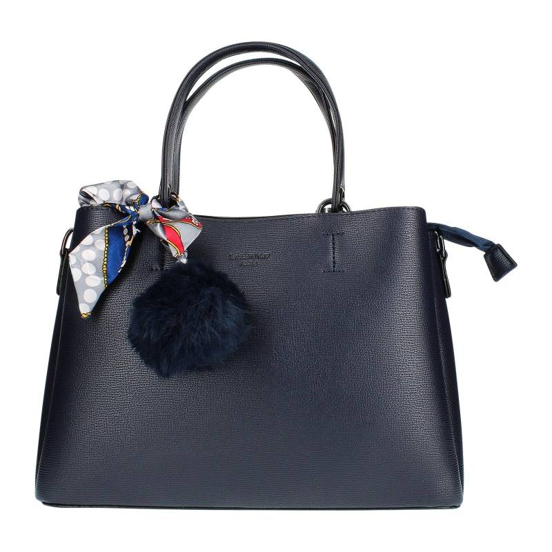 Pompon Handtasche Damen Nachtblau ONE SIZE von Gallantry