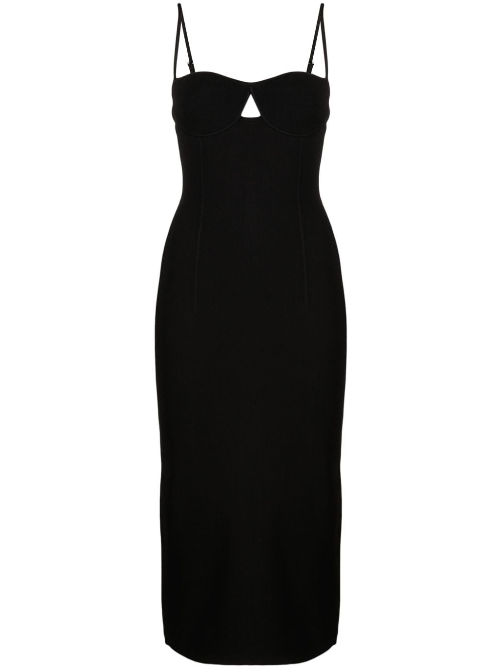 Galvan Amelia sleeveless dress - Black von Galvan