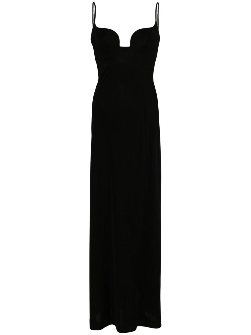 Galvan Nouveau bustier dress - Black von Galvan