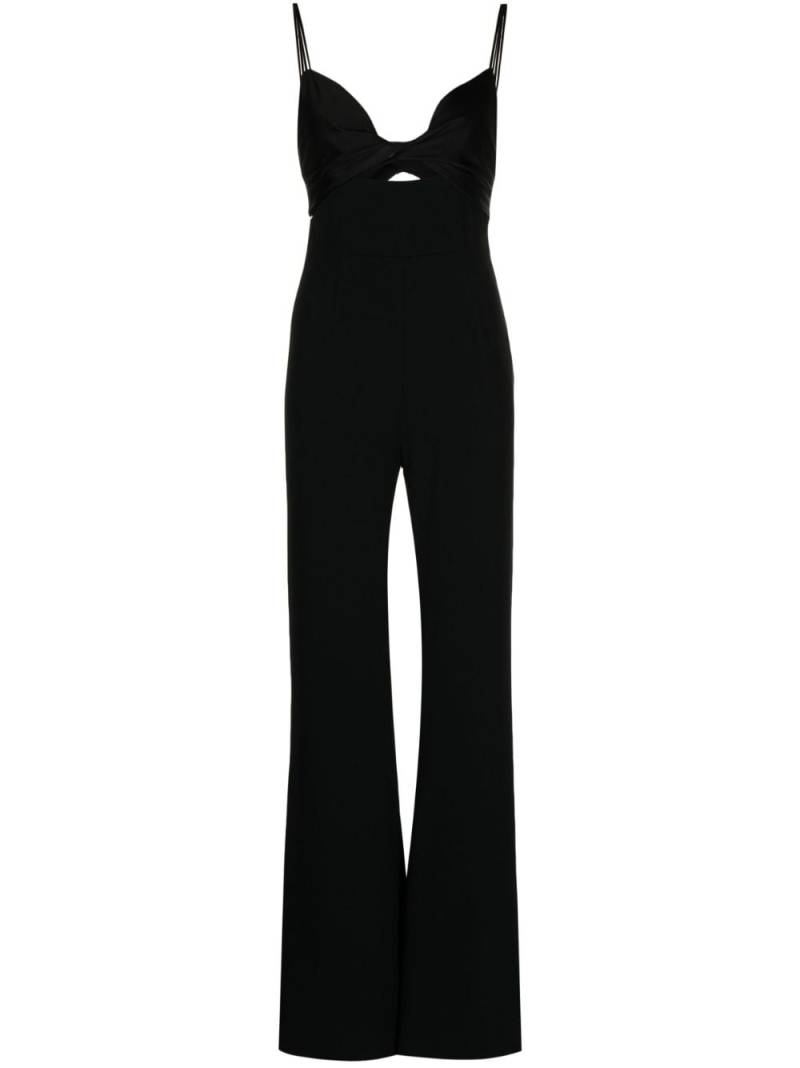 Galvan Out Of Line jumpsuit - Black von Galvan