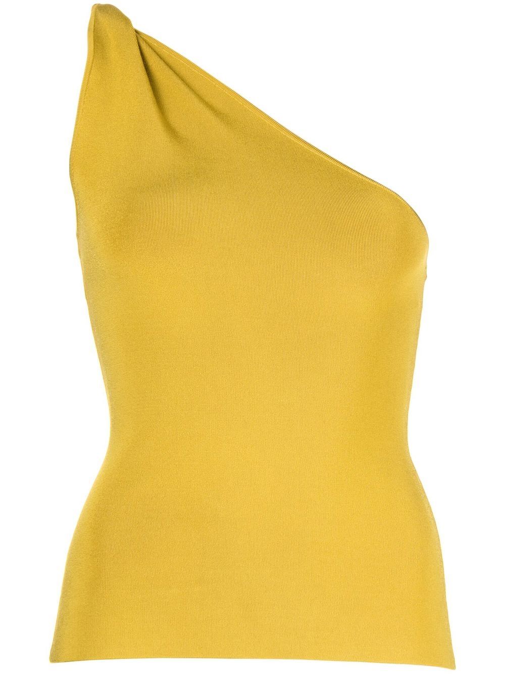 Galvan Persephone one-shoulder top - Yellow von Galvan