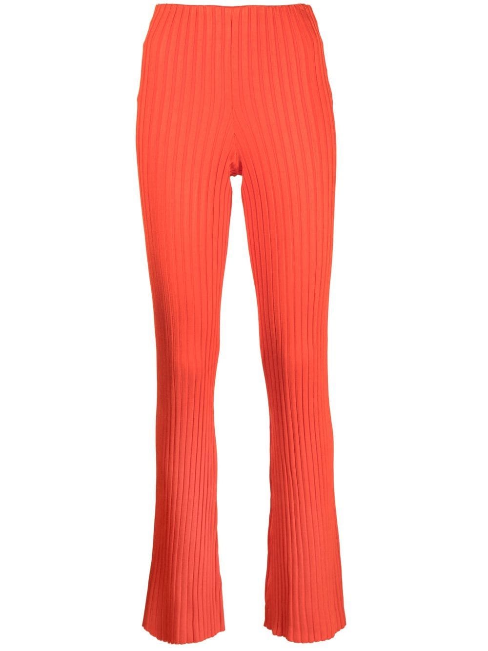 Galvan Rhea ribbed-knit lounge trousers - Red von Galvan