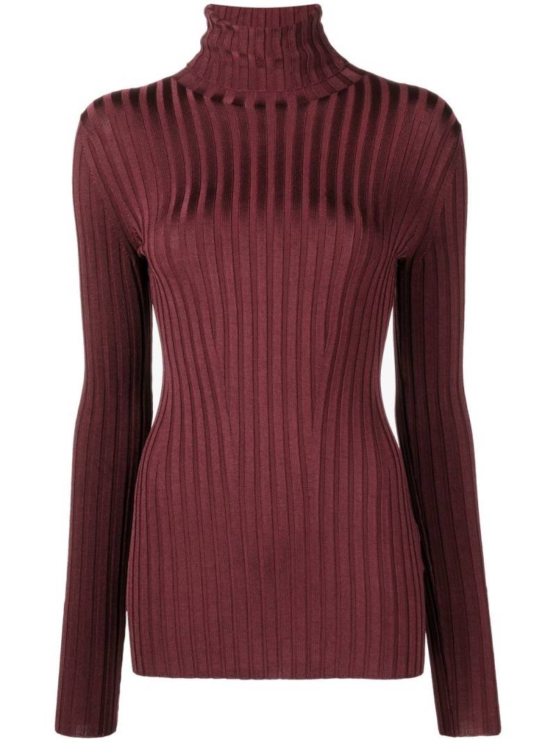 Galvan Rhea roll-neck jumper - Purple von Galvan