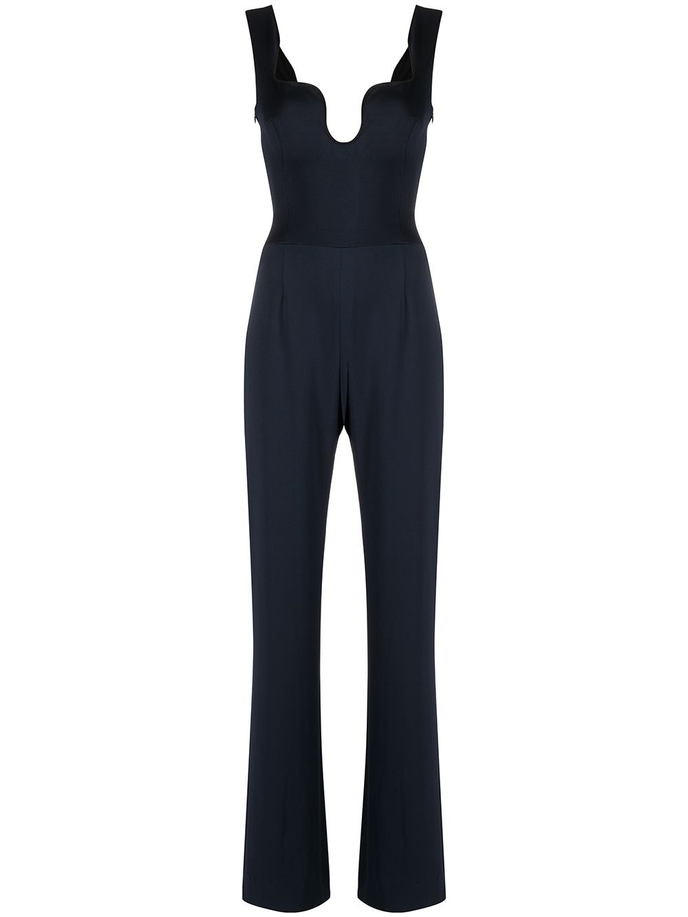 Galvan Siren straight-leg jumpsuit - Blue von Galvan