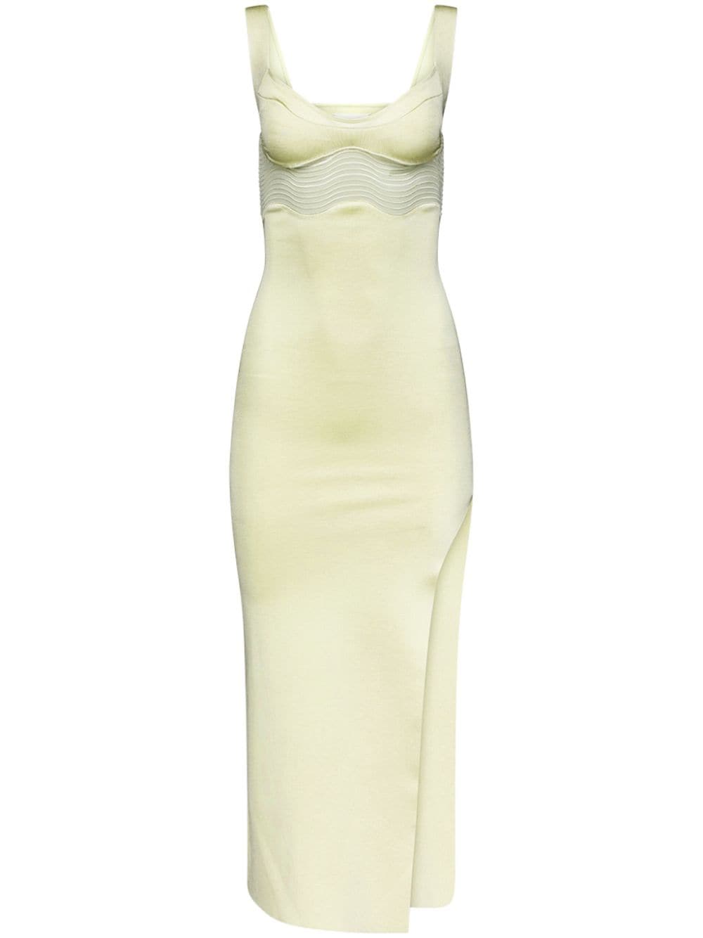 Galvan Uma pencil dress - Green von Galvan