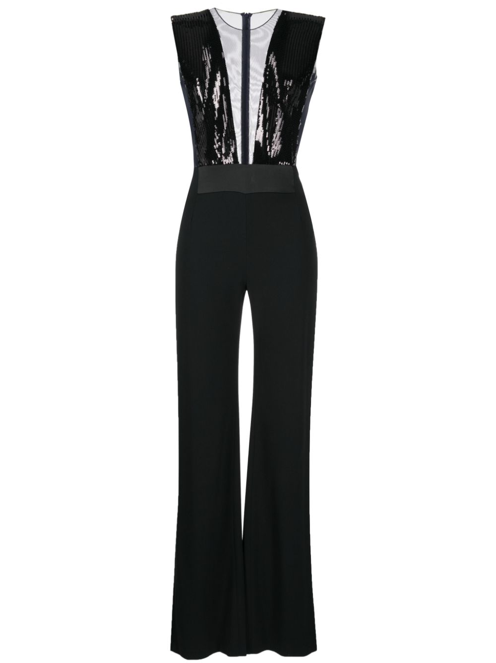 Galvan sequin-embellished sleeveless jumpsuit - Black von Galvan