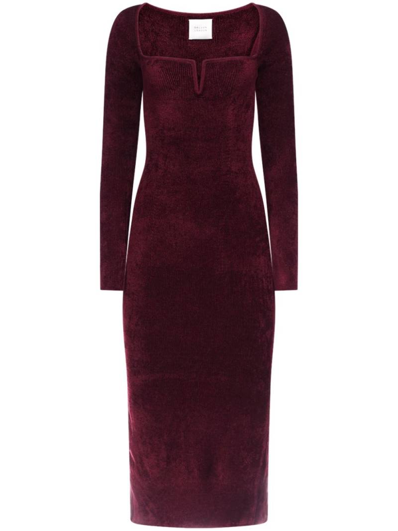 Galvan Freya dress - Red von Galvan