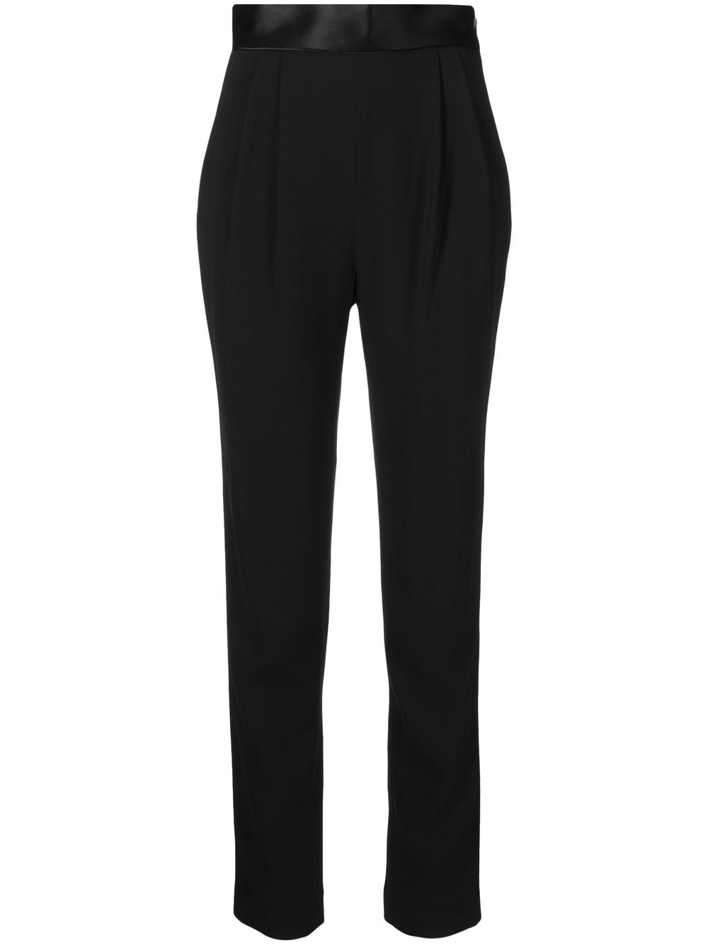 Galvan Zengel crepe trousers - Black von Galvan