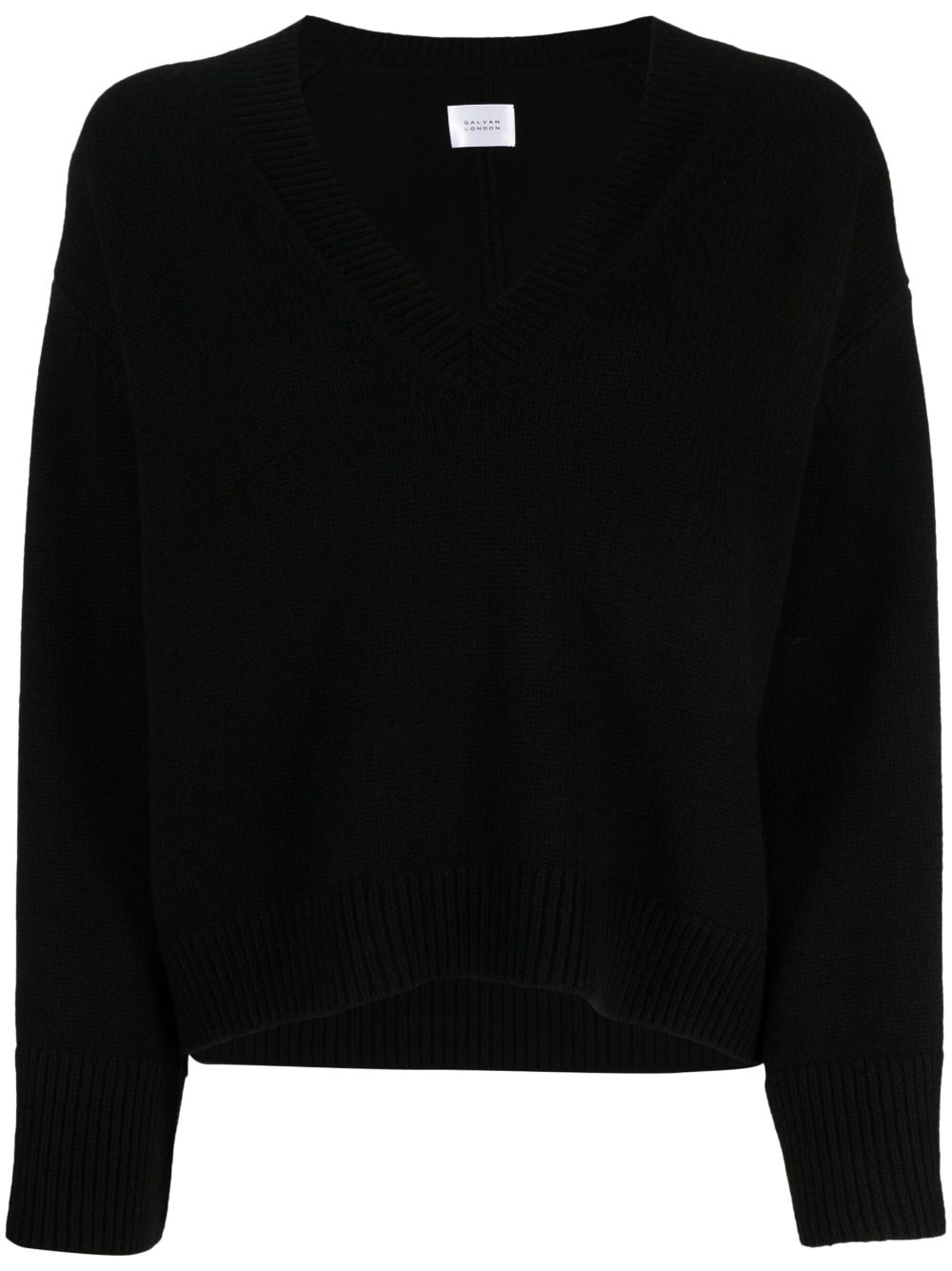 Galvan Maia cashmere jumper - Black von Galvan