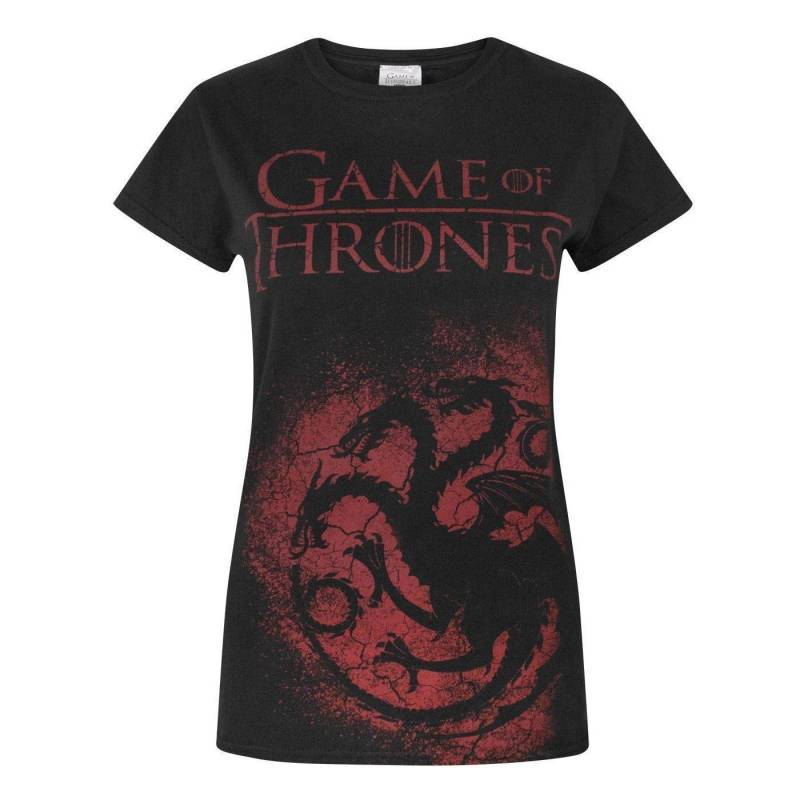 Tshirt Damen Schwarz S von Game of Thrones