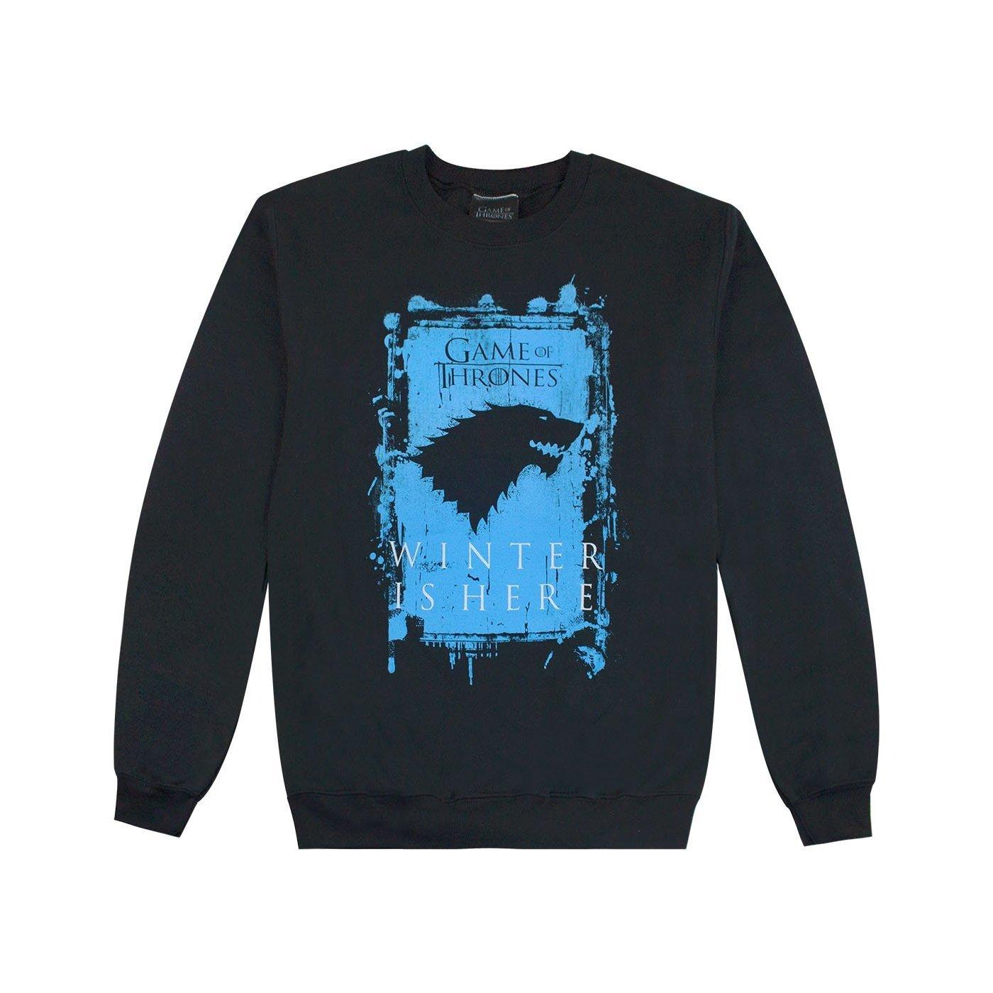 Sweatshirt Herren Schwarz L von Game of Thrones