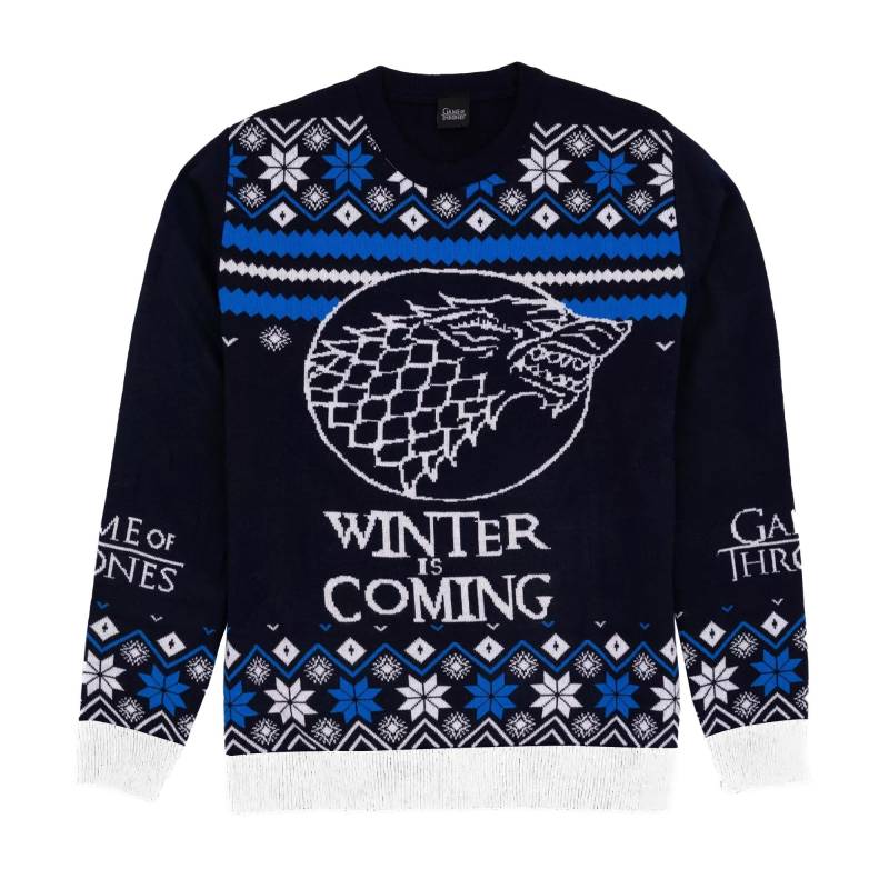 Pullover Weihnachtliches Design Damen Blau M von Game of Thrones