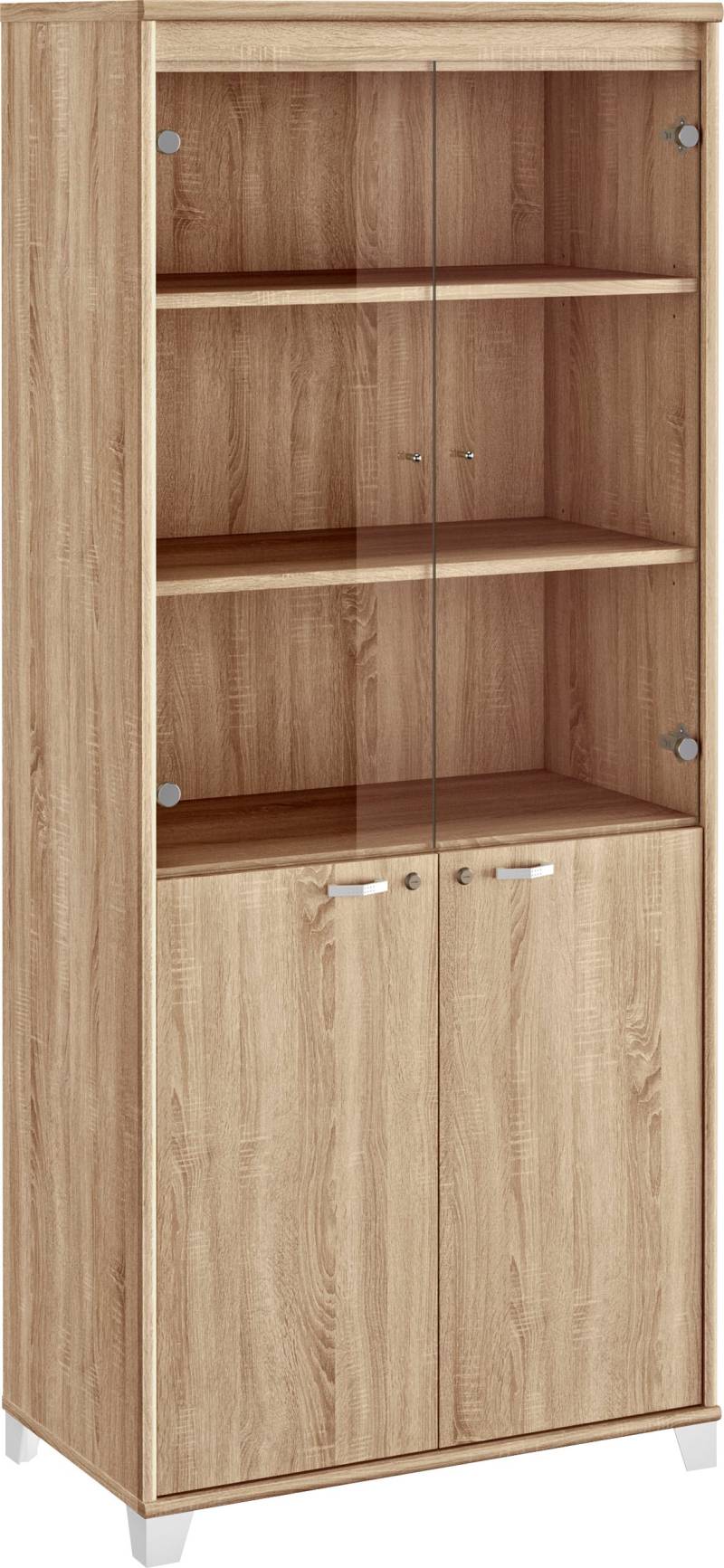 Gami Aktenschrank »MAMBO«, 2 Holztüren, 2 Glastüren von Gami