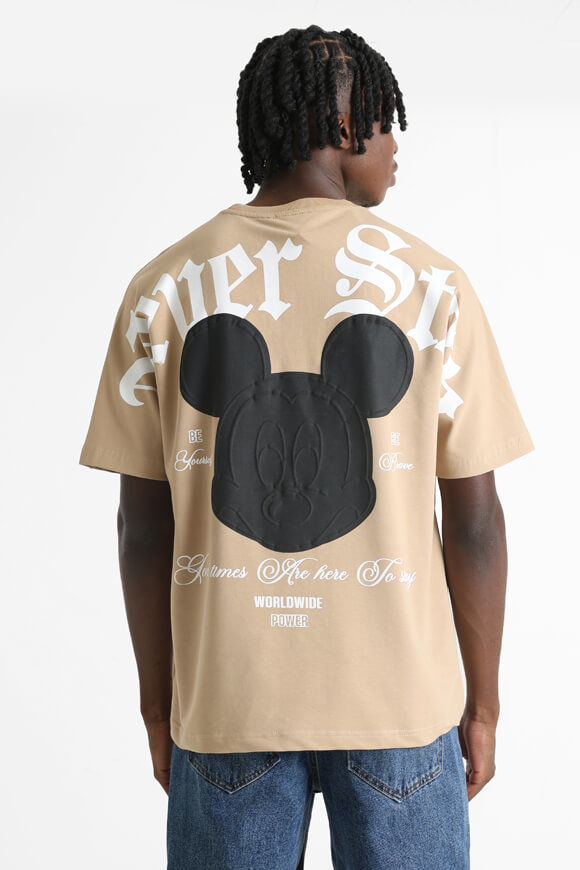 Gangs Mickey T-Shirt | Beige | Herren  | L von Gangs