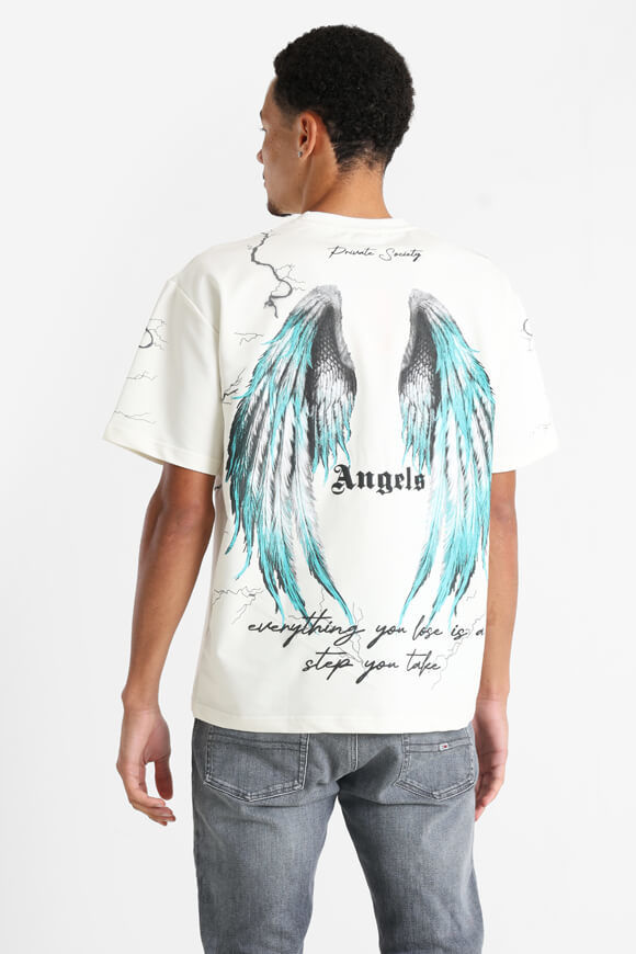 Gangs Wings T-Shirt | Ekru | Herren  | L von Gangs