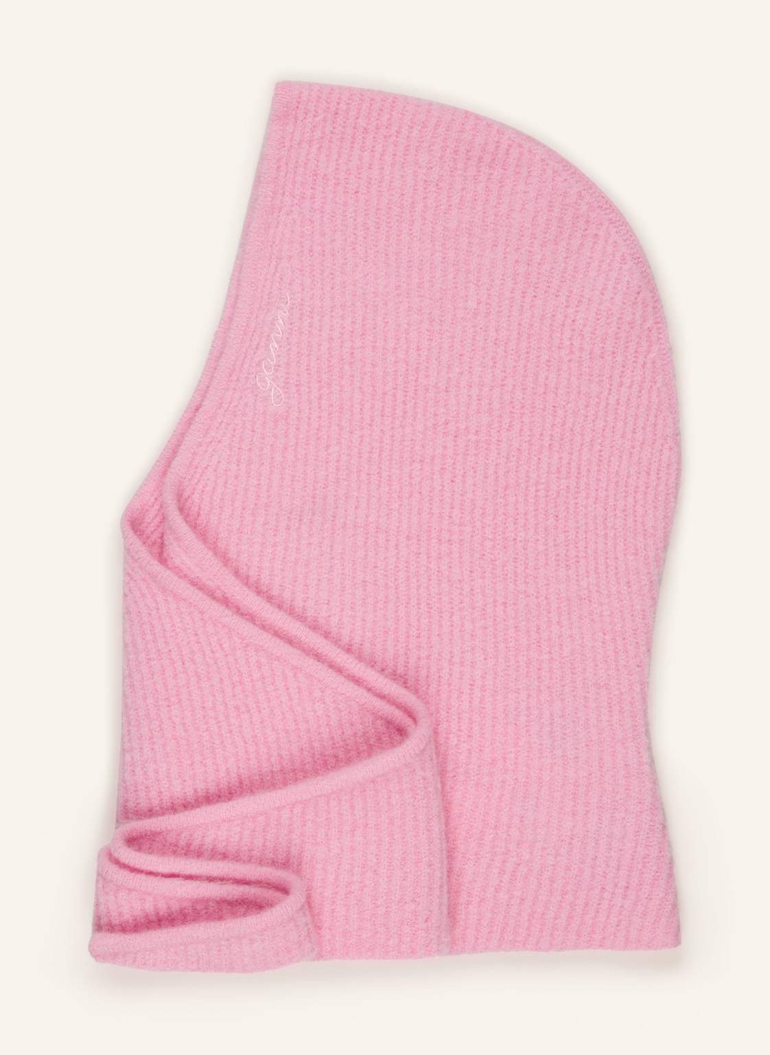 Ganni Balaclava Mit Alpaka pink von Ganni