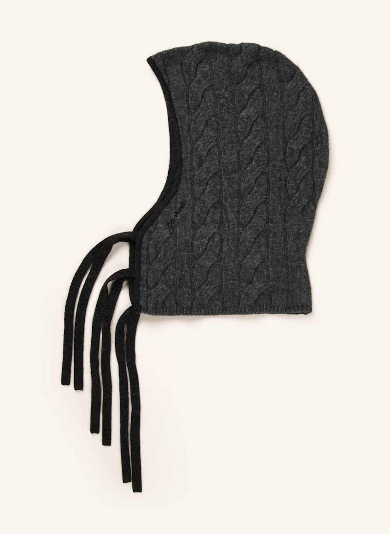 Ganni Balaclava Mit Cashmere grau von Ganni