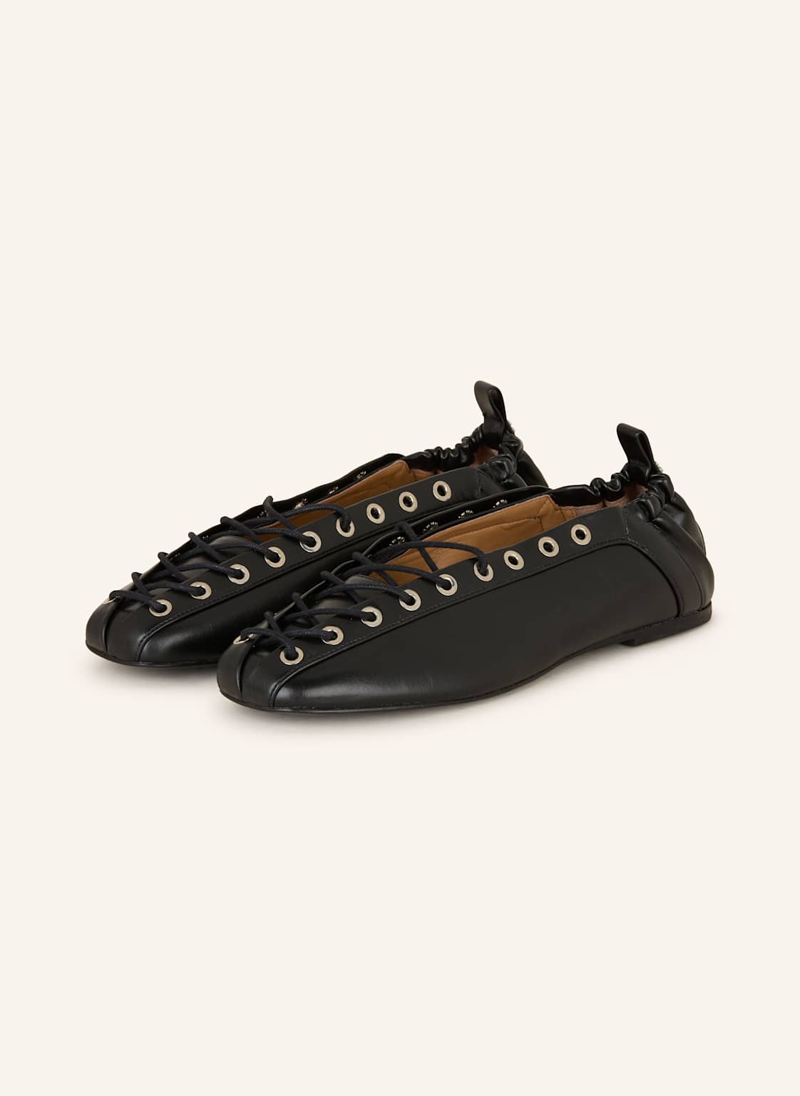 Ganni Ballerinas schwarz von Ganni