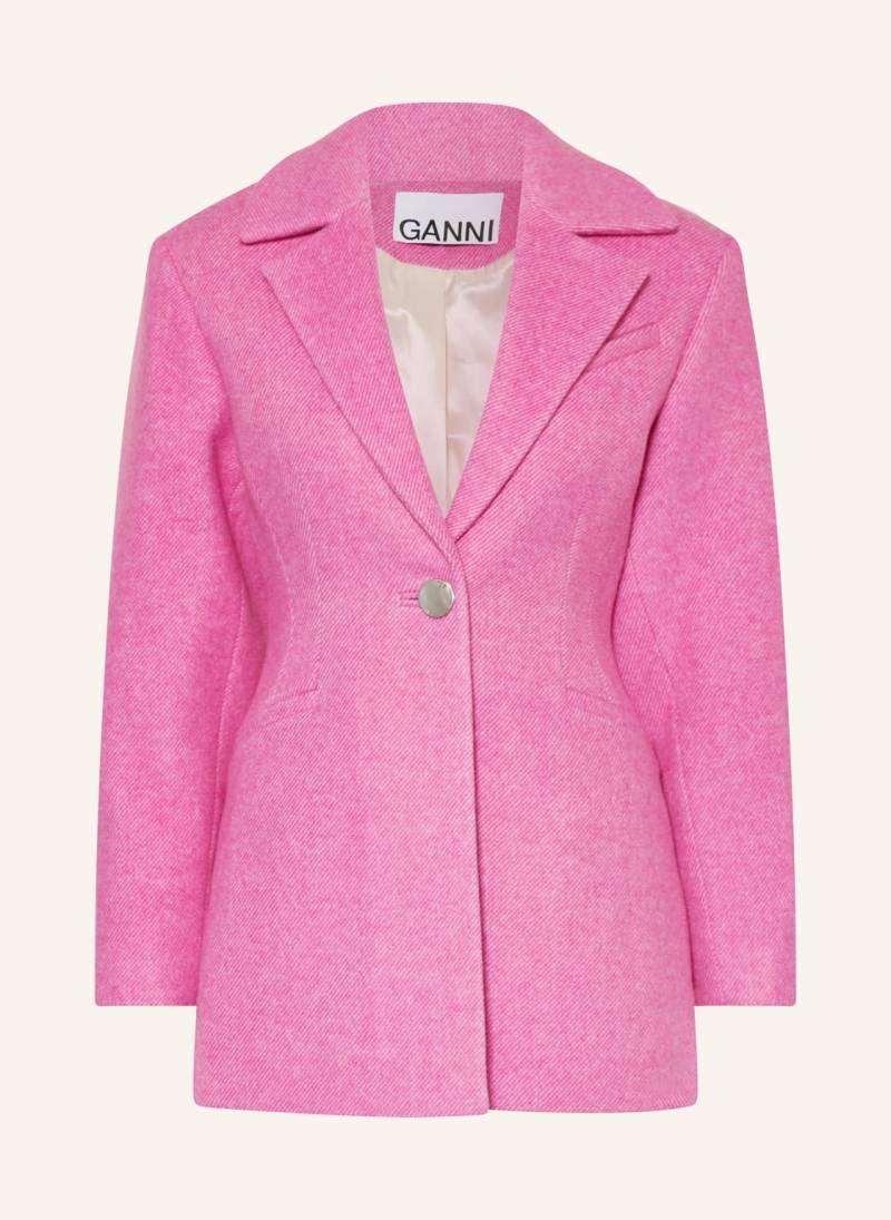 Ganni Blazer pink von Ganni