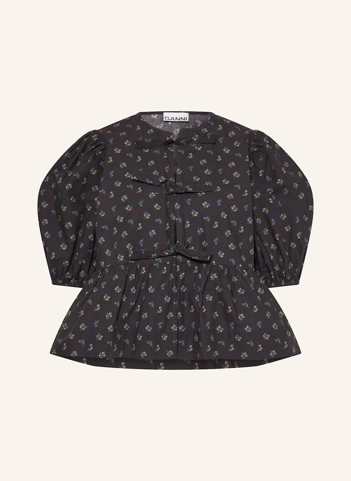 Ganni Bluse schwarz Ganni Bluse schwarz von Ganni