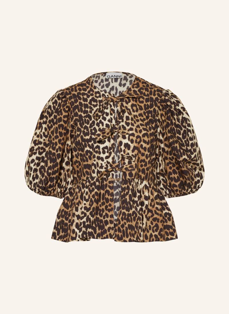 Ganni Blusentop beige Ganni Blusentop beige von Ganni