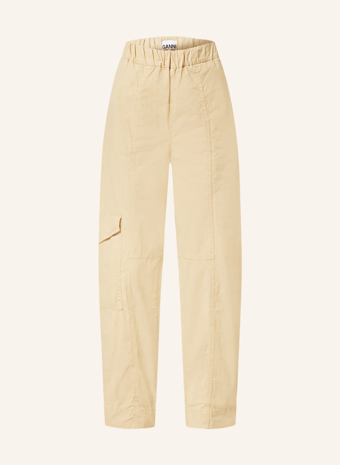 Ganni Cargohose beige Ganni Cargohose beige von Ganni