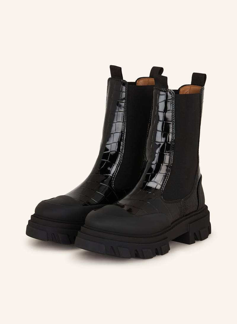 Ganni Chelsea-Boots schwarz von Ganni